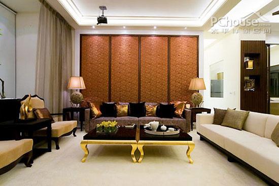 客廳裝修新表情 個(gè)性沙發(fā)背景墻選材攻略