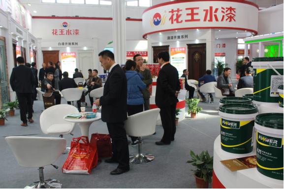 花王水漆2015北京木門展，超大展館人氣爆棚！