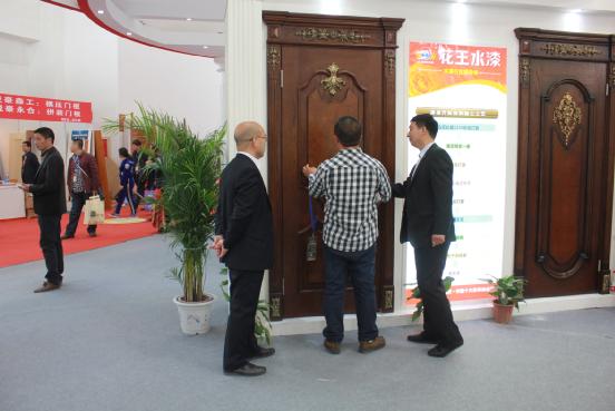花王水漆2015北京木門展，超大展館人氣爆棚！