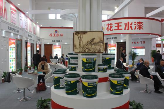 花王水漆2015北京木門展，超大展館人氣爆棚！