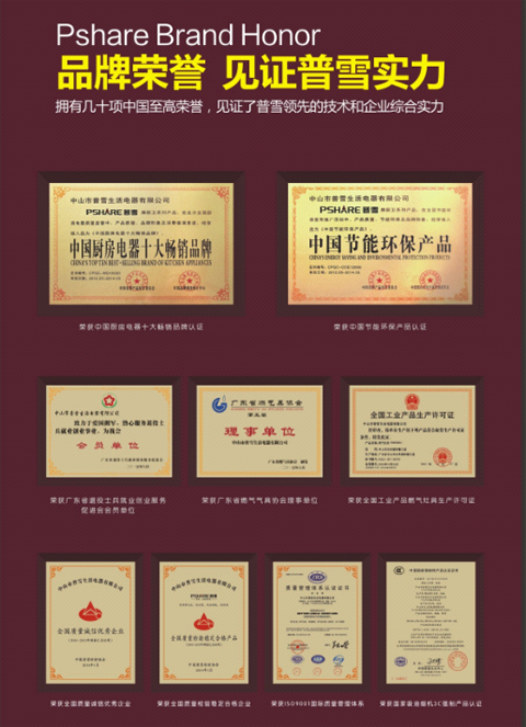 位居中國(guó)十大燃?xì)庠钇放菩辛?普雪以技術(shù)鑄造十年品牌