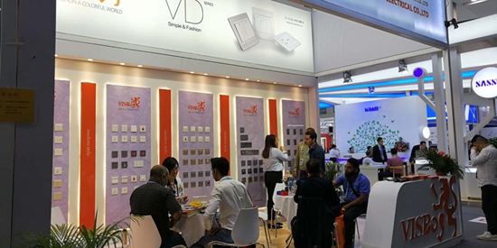 威斯堡電氣亮相第124屆廣交會—有顏有質(zhì)引爆眼球